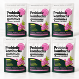 (6 Month Supply) Kombucha Probiotic Gummies