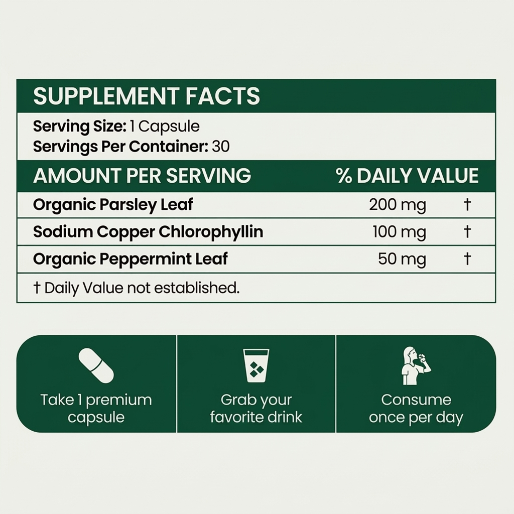 Chlorophyll Daily Capsules