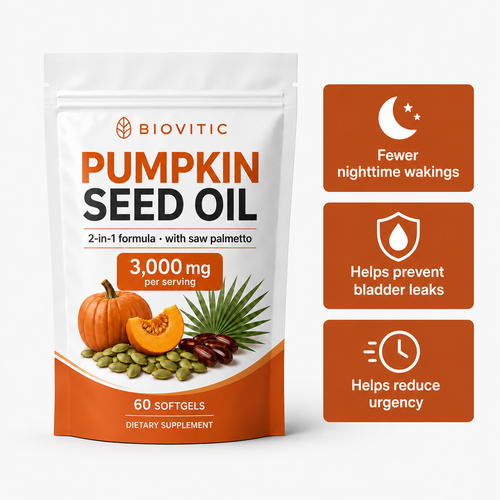 Biovitic Pumpkin Seed Oil Softgels