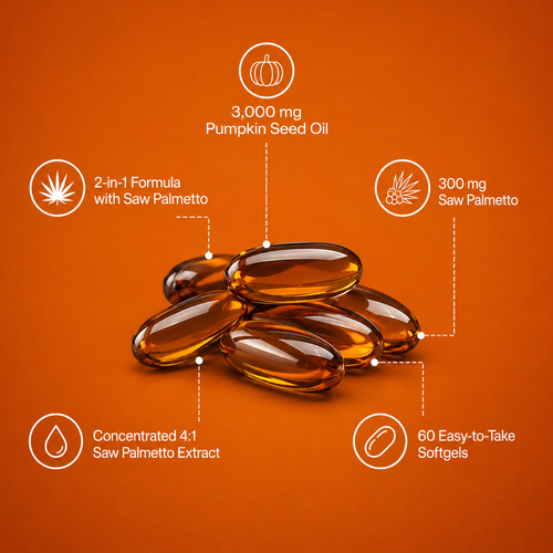 Biovitic Pumpkin Seed Oil Softgels